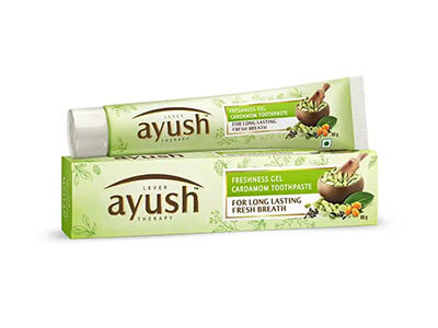 Ayush Freshness Gel Toothpaste | shanti dentals