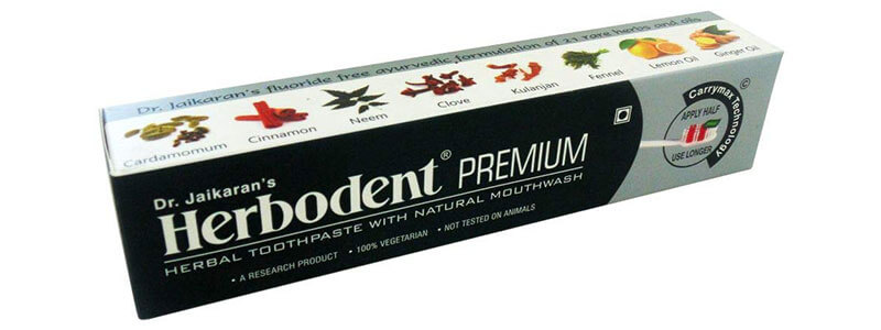 Dr. Jaikaran Herbodent Premium Herbal Toothpaste