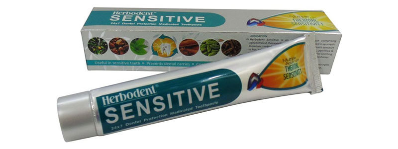 Dr. Jaikaran's Herbodent Sensitive Toothpaste
