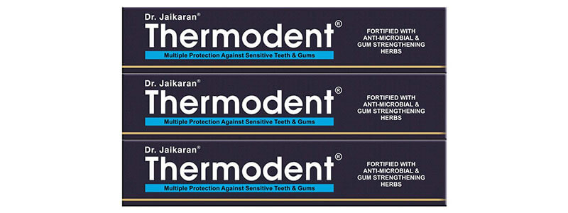 Dr. Jaikaran's Thermodent Sensitive Herbal Toothpaste