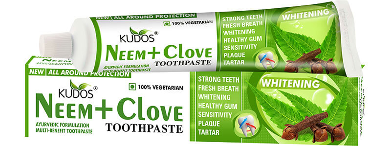 Kudos Ayurveda Neem And Clove Toothpaste